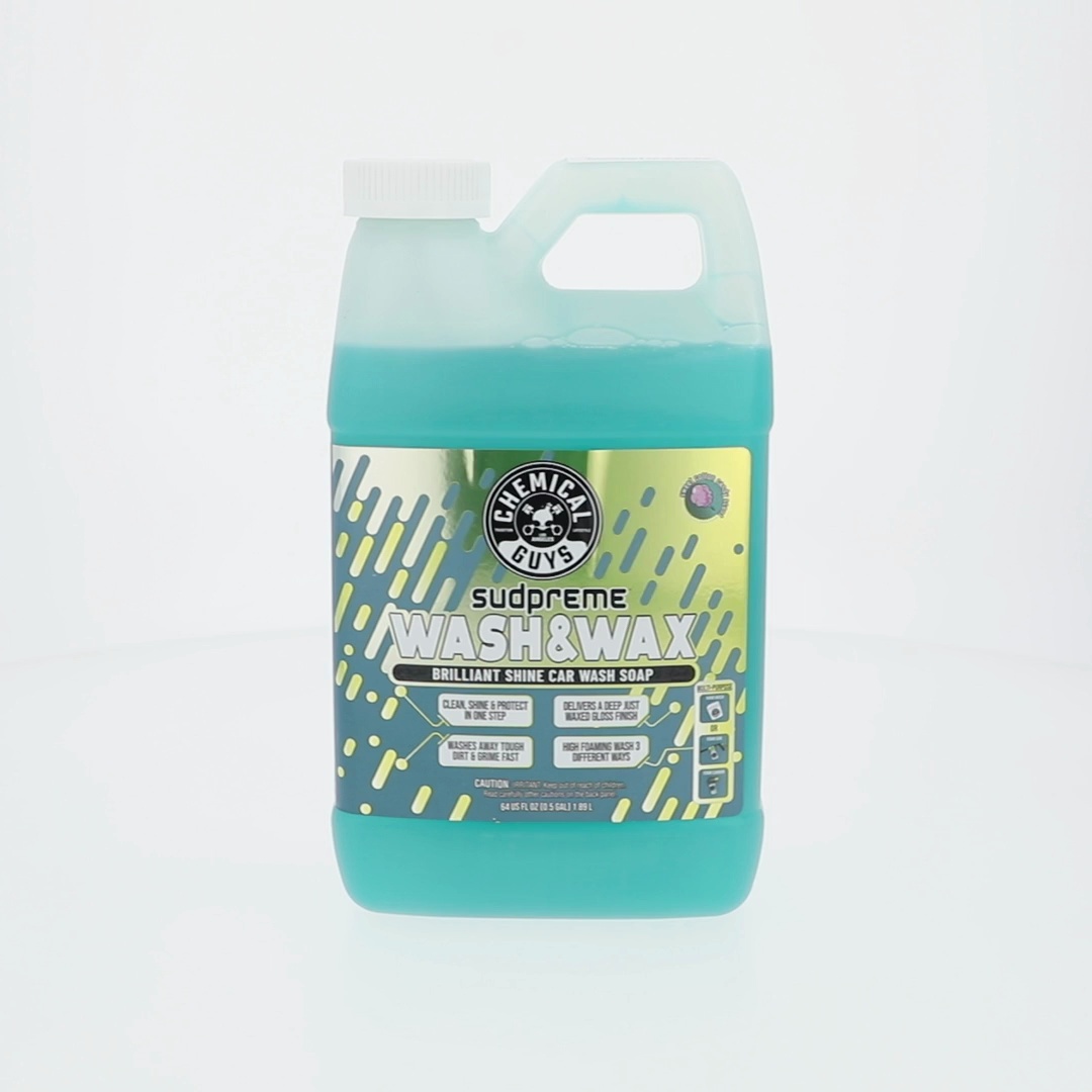 2 pack) Chemical Guys Sudpreme Wash & Wax Extreme Shine Foaming