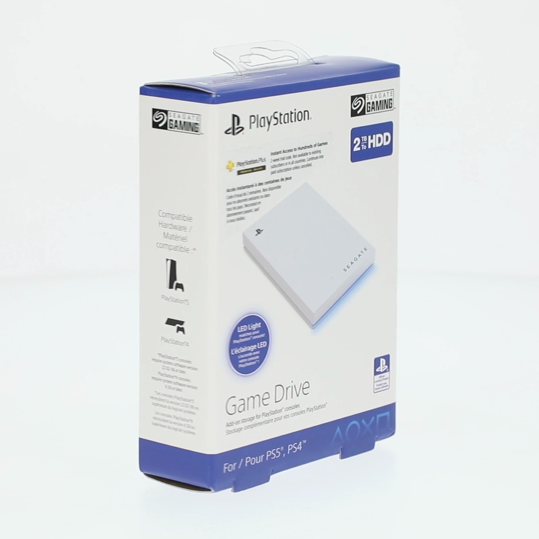 Seagate 2TB PS5 Game Drive - External USB 3.0 Portable HDD Storage