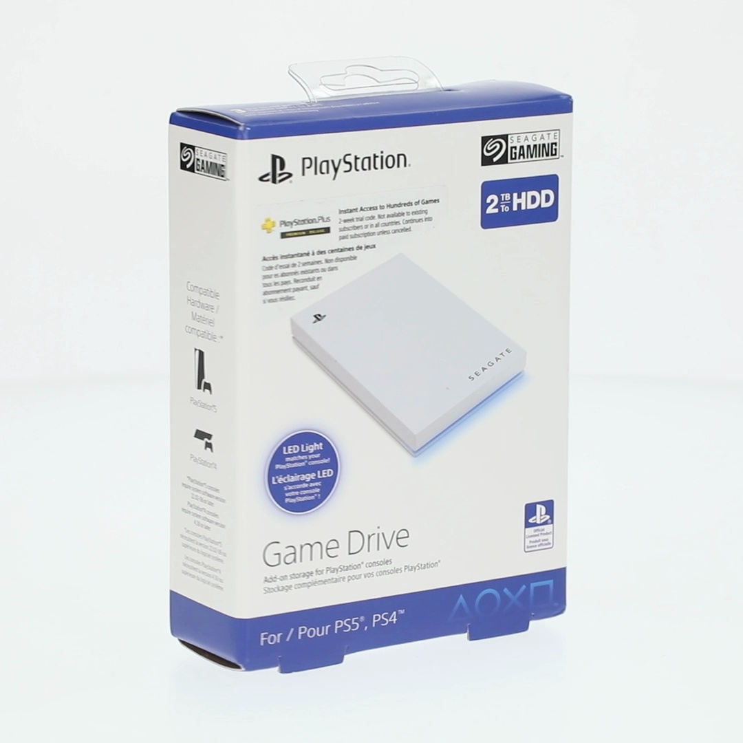 Seagate Game Drive for PS5 2TB External USB 3.0 Portable Hard