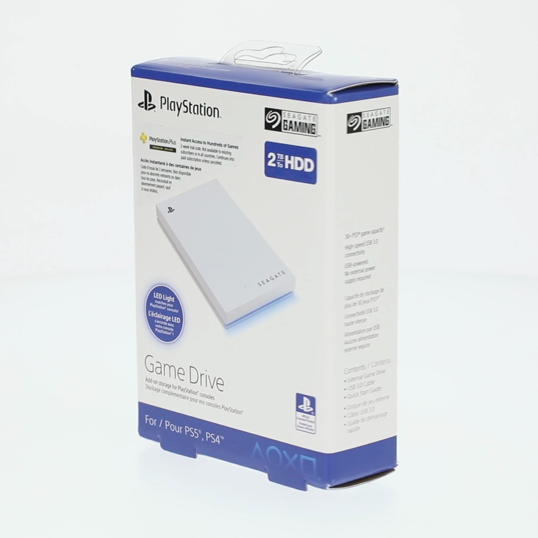 Seagate 2TB PS5 Game Drive - External USB 3.0 Portable HDD Storage