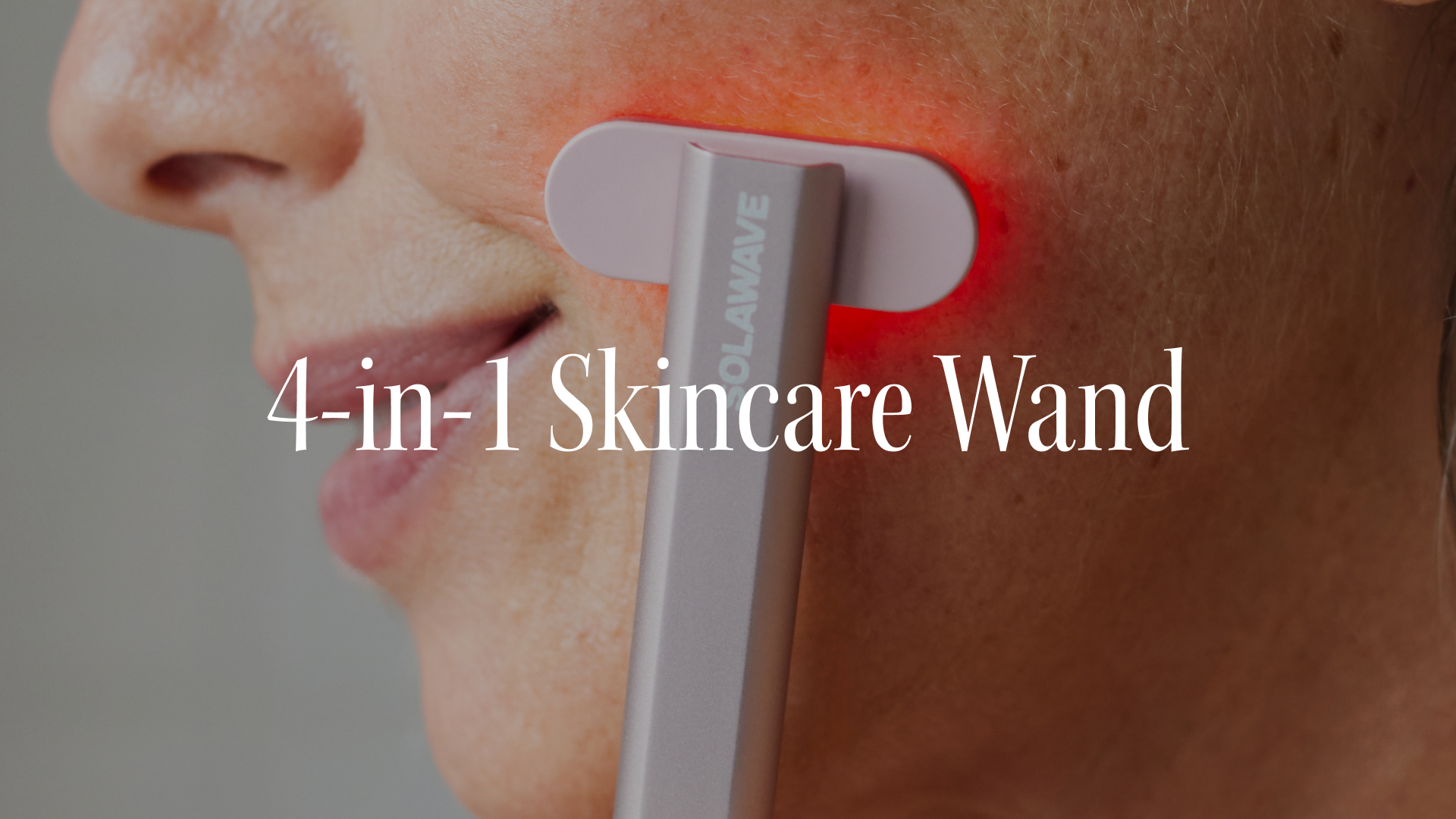 thumbnail video image 2 of Solawave 4-in-1 Red Light Therapy Skincare Wand - Facial Massage, Galvanic Current, and Warmth - for Face & Neck - FDA Cleared, 2 of 8