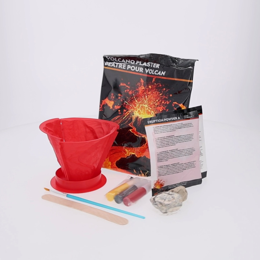 Kit Scientifique National Geographic - Plus De 15 Expériences STEM Cristaux Volcans Fossiles
