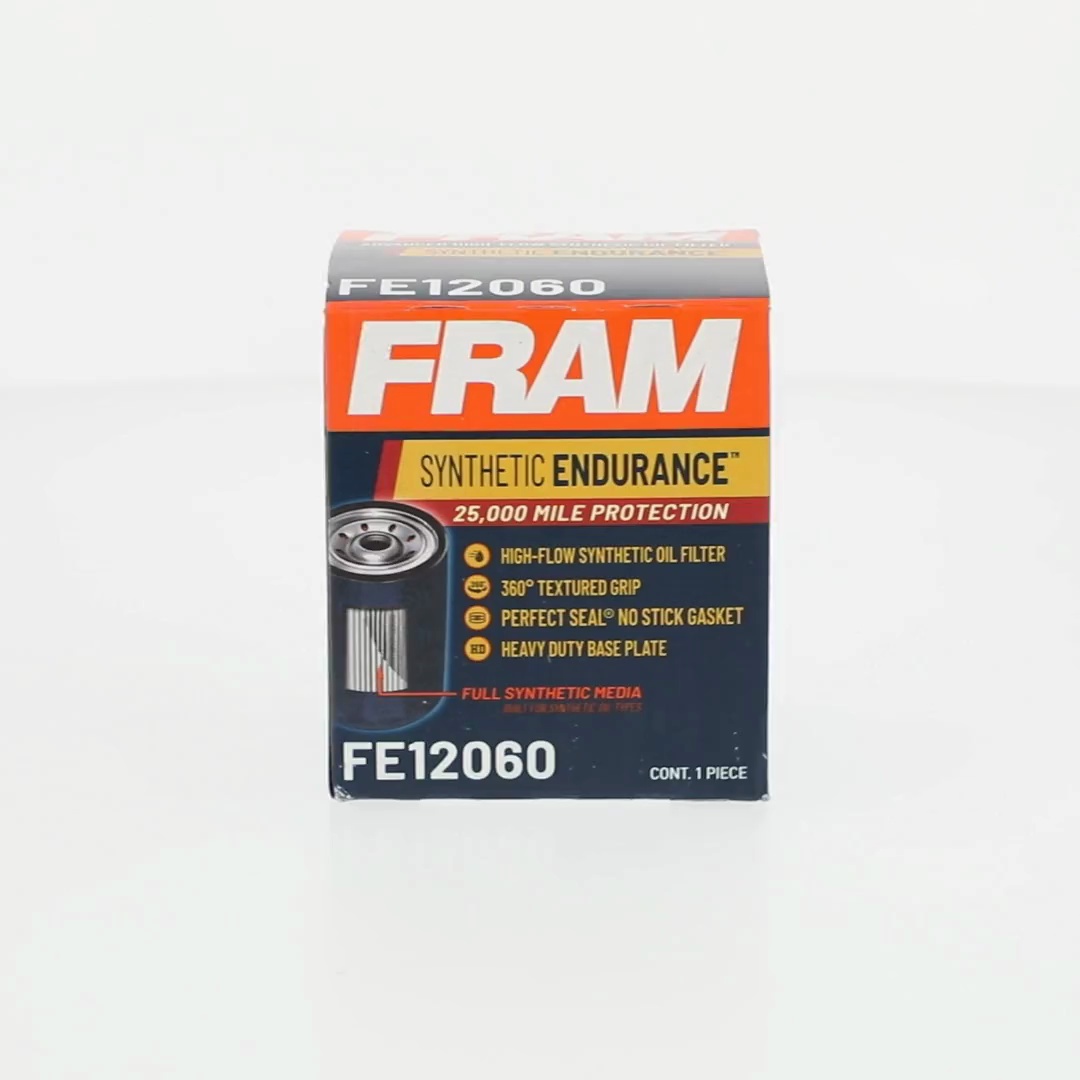 FRAM, Oil Filter, FE12060, 25K Miles Synthetic Endurance Premium