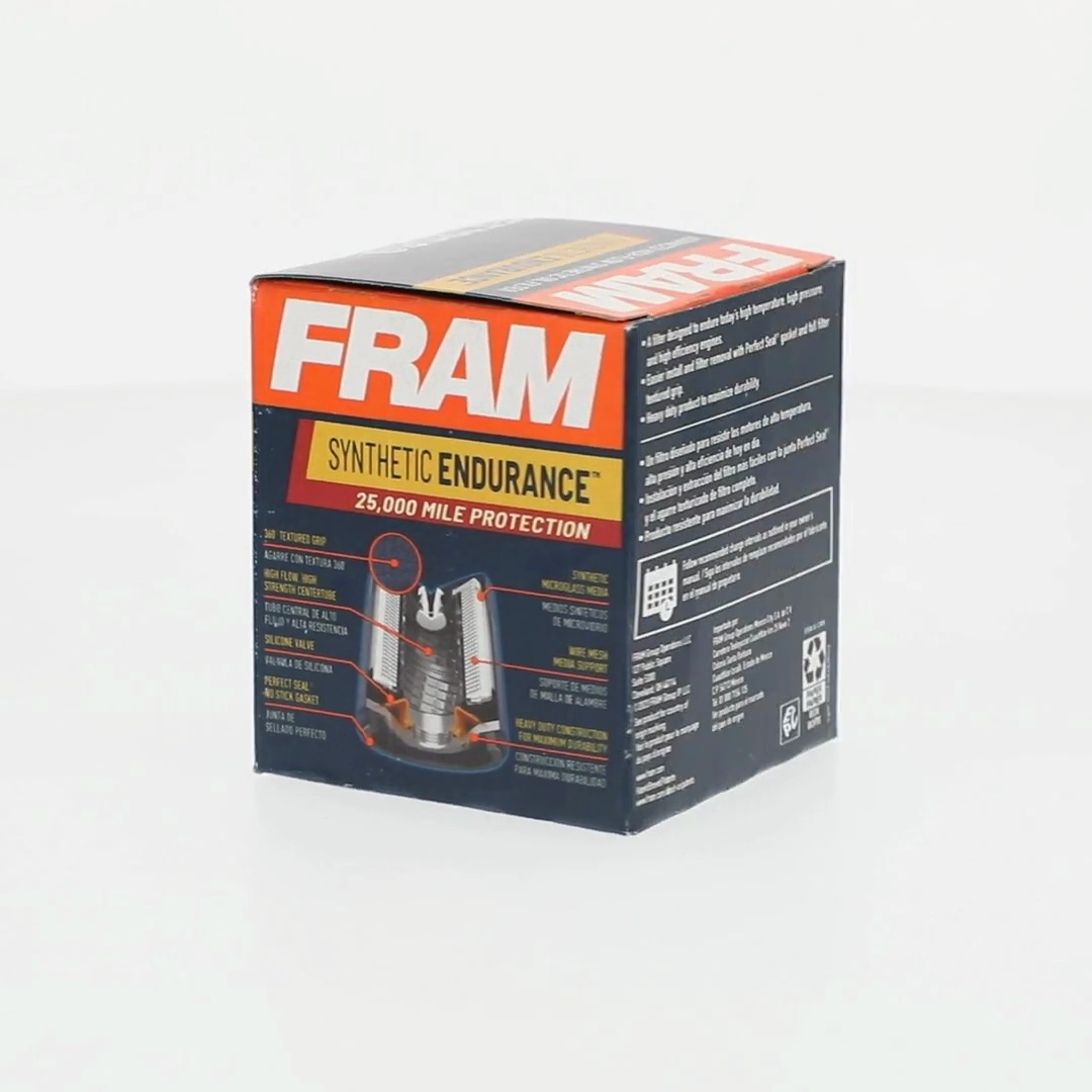 FRAM, Oil Filter, FE12060, 25K Miles Synthetic Endurance Premium