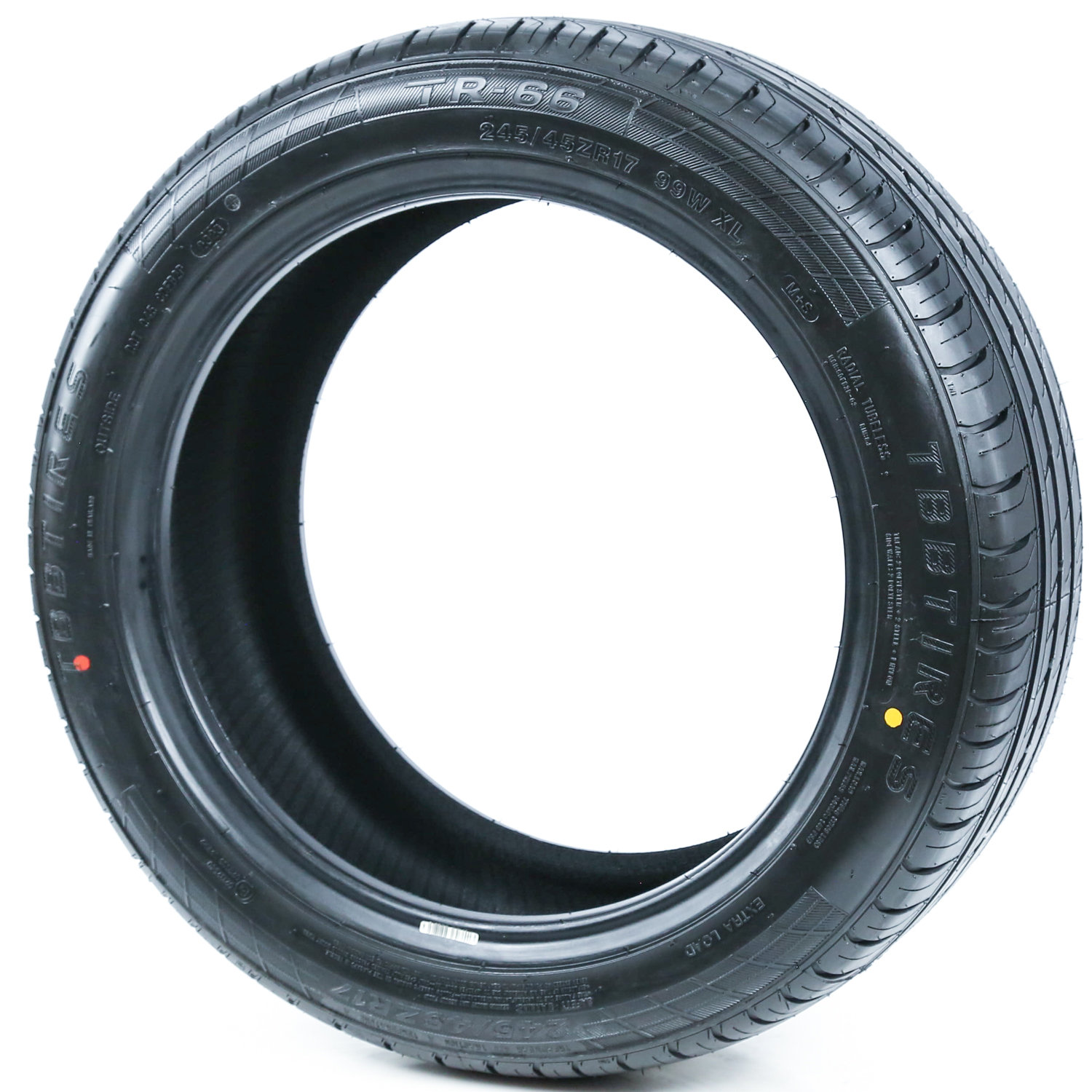 TBB TR-66 High Performance Tire, 215/40R18 ZR 89W XL, Fits