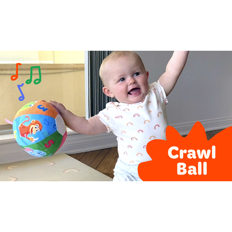 Move2Play Toddler Baby Ball with Music and Sound Effects Baby Toy for 6 to 12 Months Boy and Girl 1 Year Old Birthday Gift