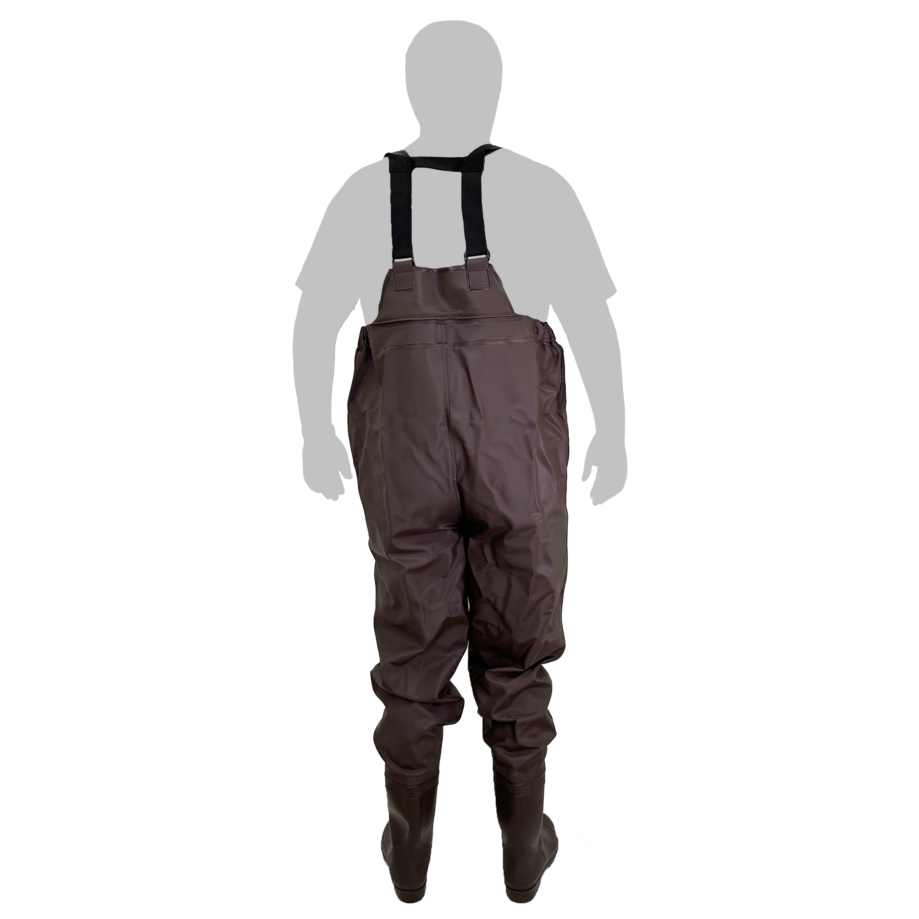 Frogg Toggs Waterproof Fishing Boots | Men's Rana PVC Lug Chest Wader |  Brown | Size 12 - Walmart.com