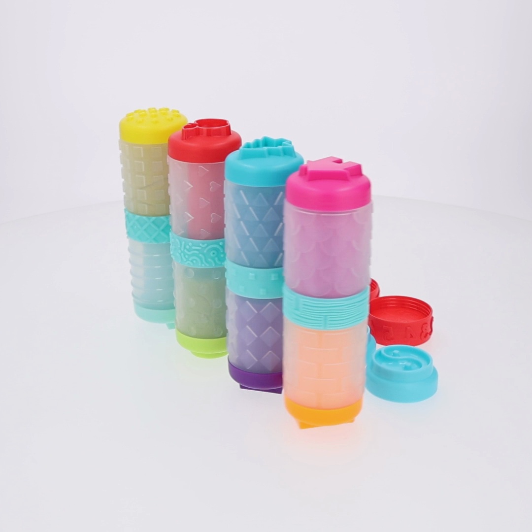 WONDER FACTORY Never Dry Dough & Sand Mega Box Set for Kids