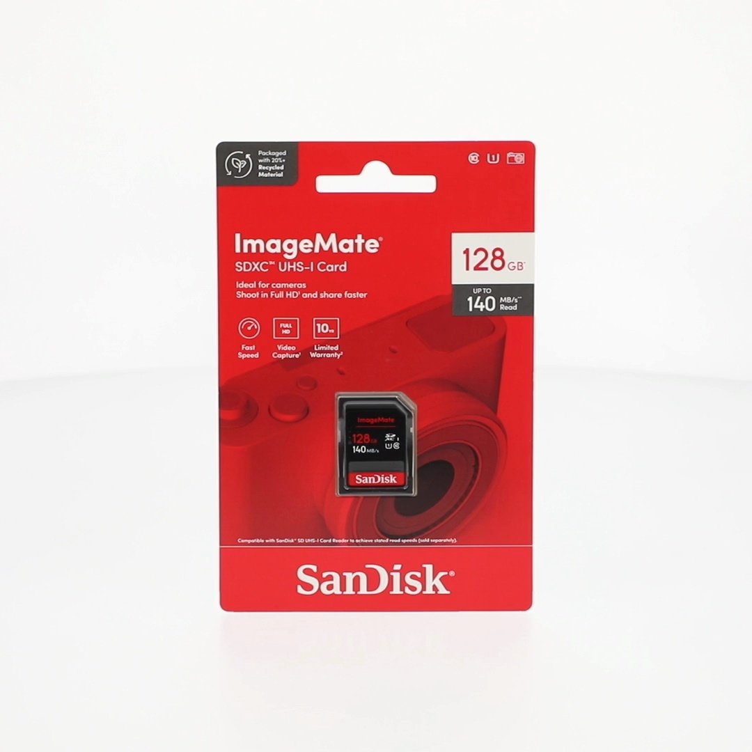 2 pack) SanDisk ImageMate 128GB SDXC Flash Memory Card - Walmart.com