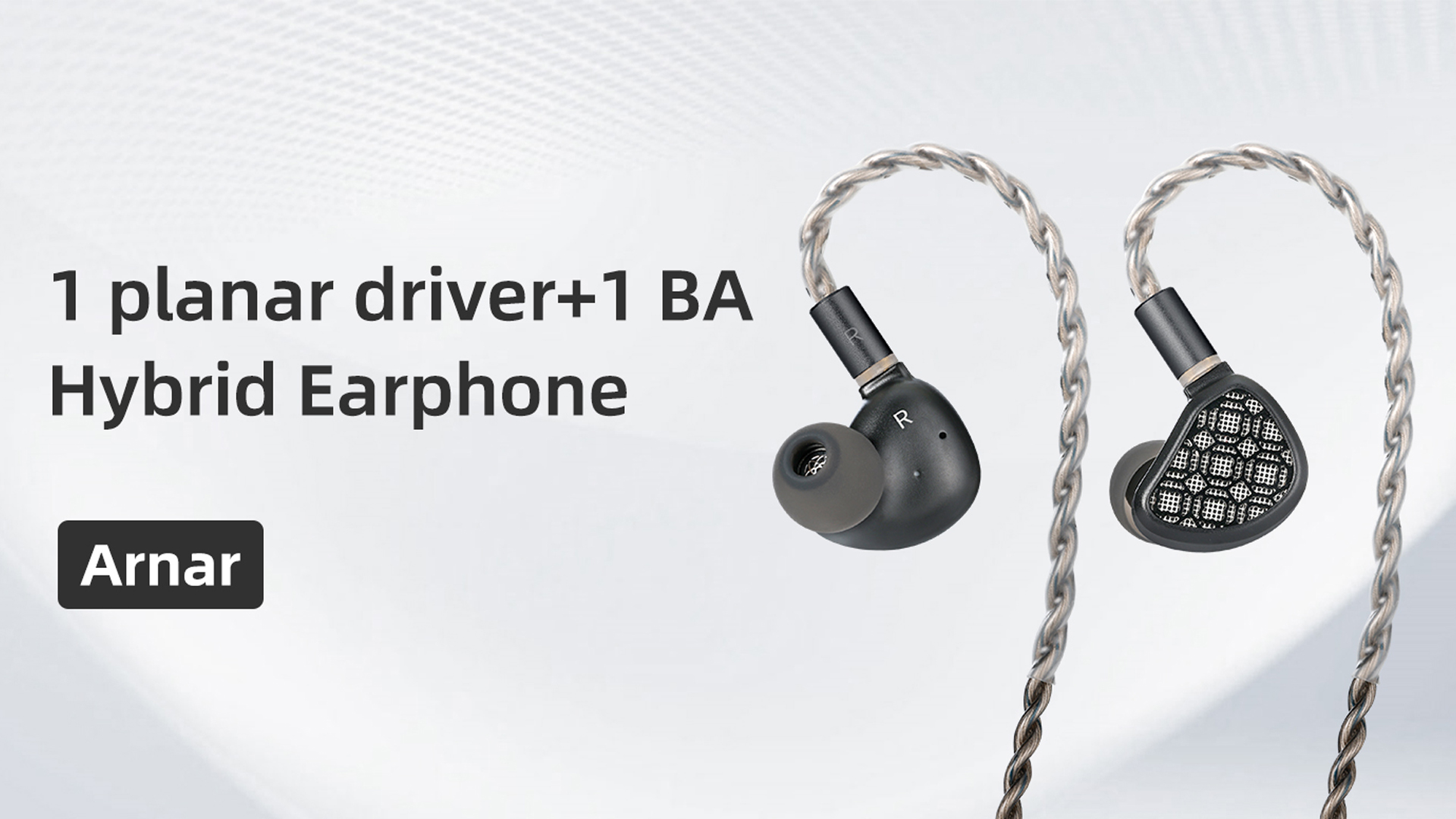 thumbnail video image 2 of Kefine Arnar Hi-Fi In-Ear Monitor Headphones,1 planar driver + 1 BA hybrid wired gaming earbuds,0.75mm 2-pin cable for audiophiles(Black), 2 of 17