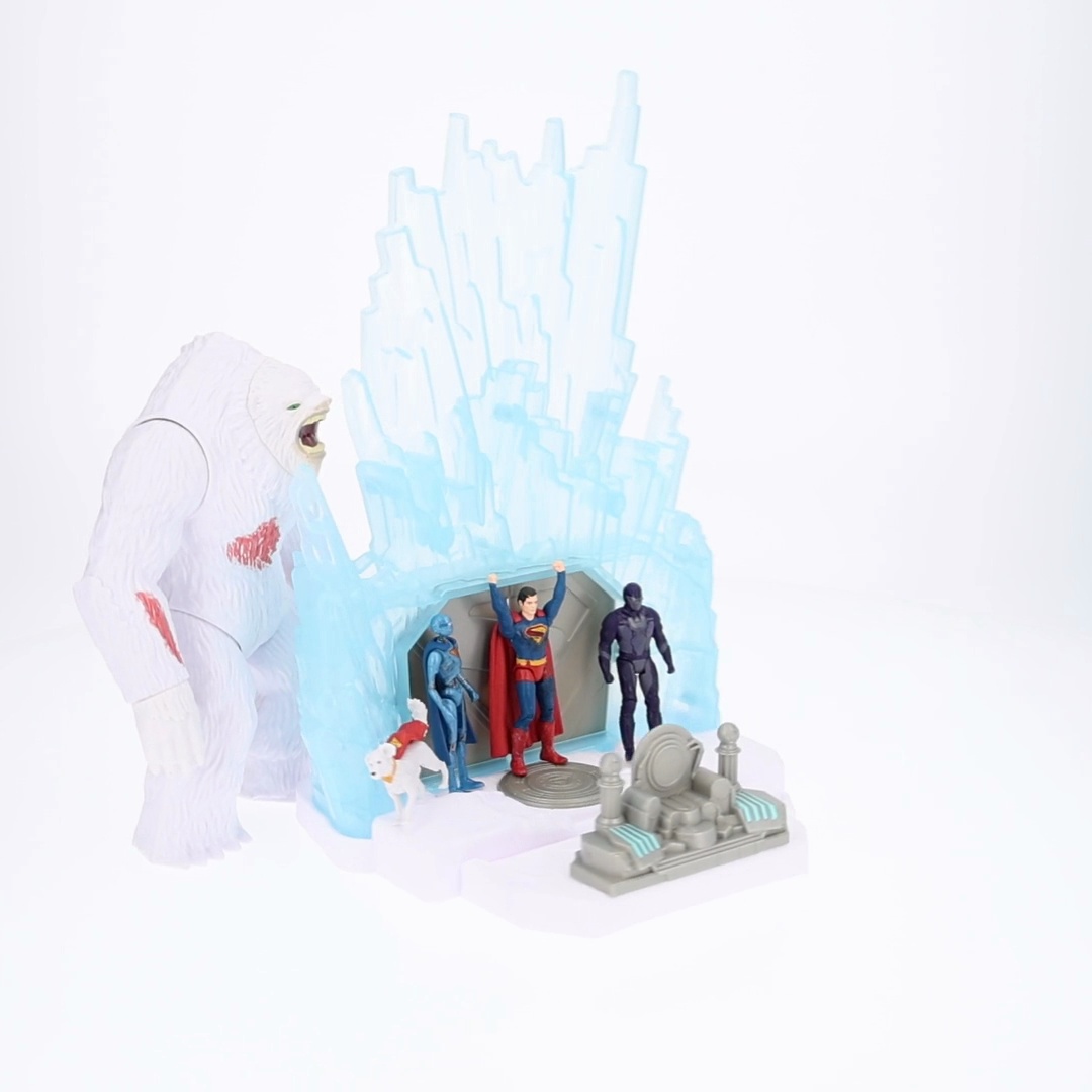 DC Comics, Action Figure, Superman Fortress of Solitude Battle Set