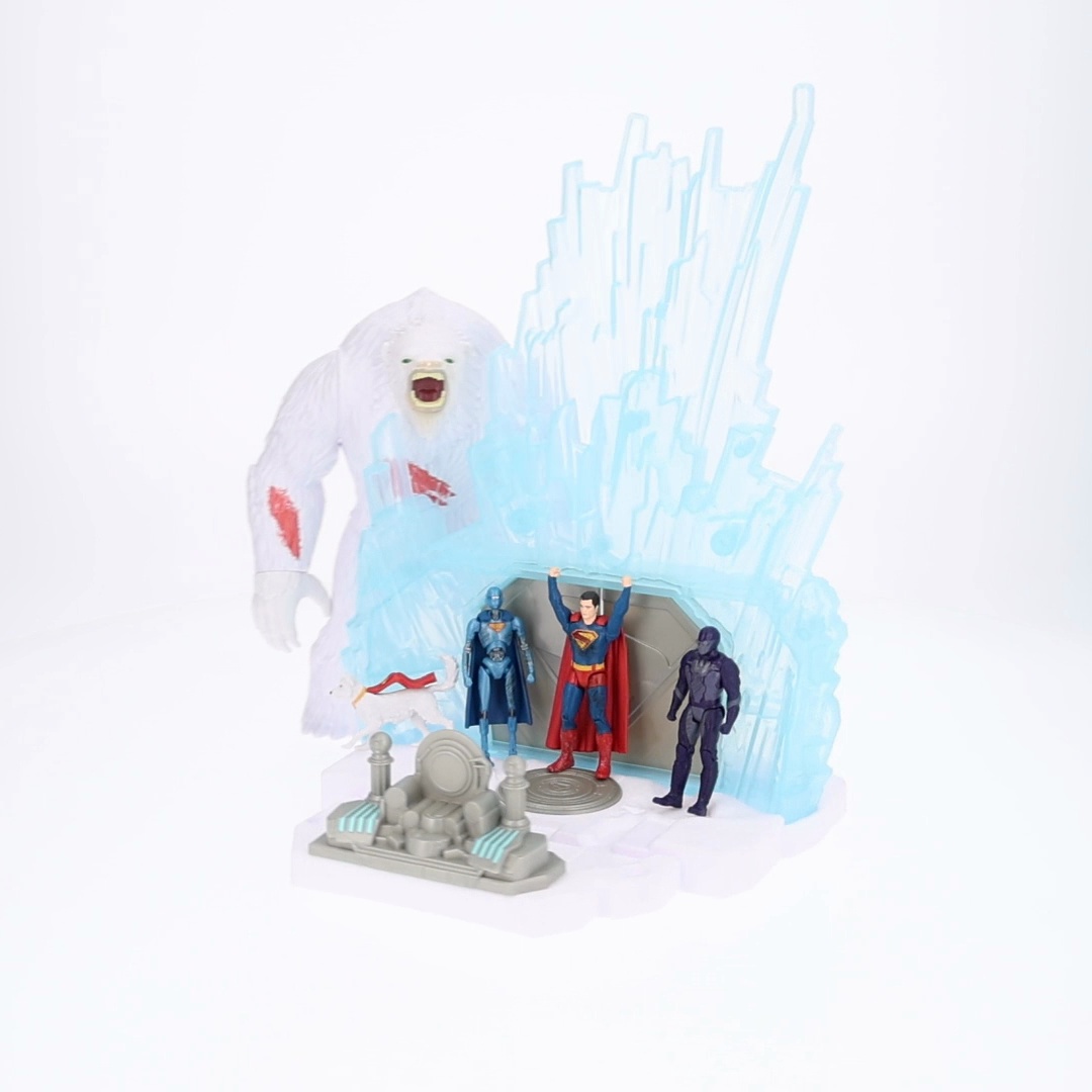 DC Comics, Action Figure, Superman Fortress of Solitude Battle Set
