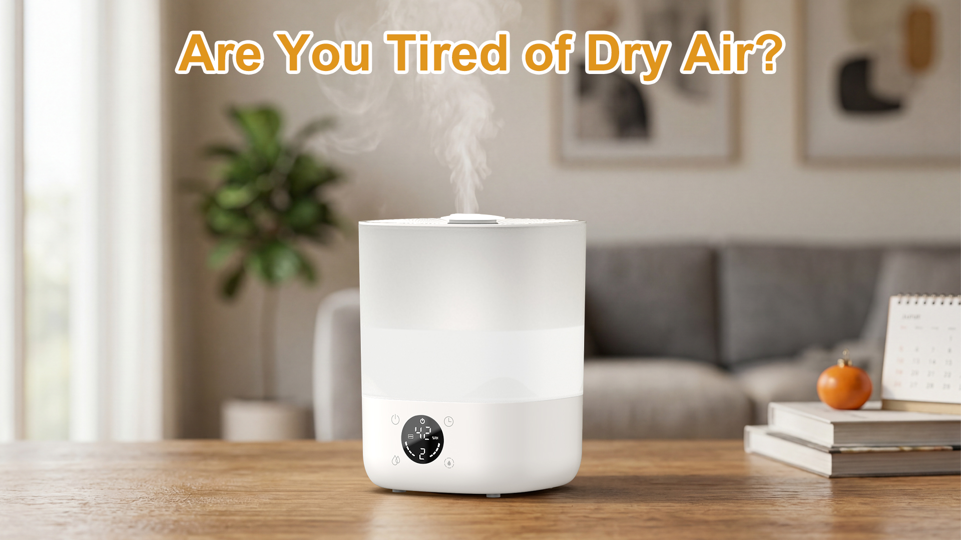 AIRFIRE 4L Cool Mist Humidifier with Auto Humidity Control and Timer ...