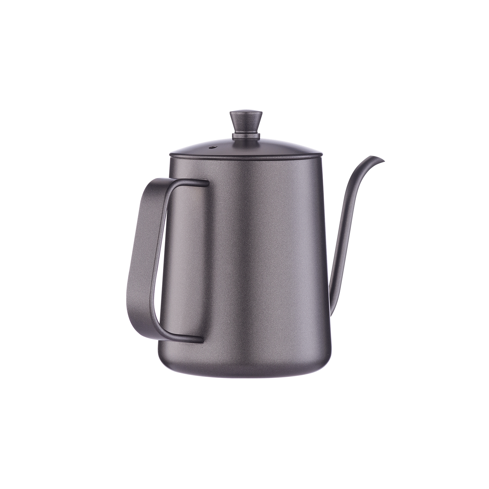 Unbreakable Gooseneck Kettle for Drip Coffee 20oz Pour Over Coffee Kettle Tea Kettle for Stove Top,600ml/20oz Glass Coffee Kettle with Lid,Water