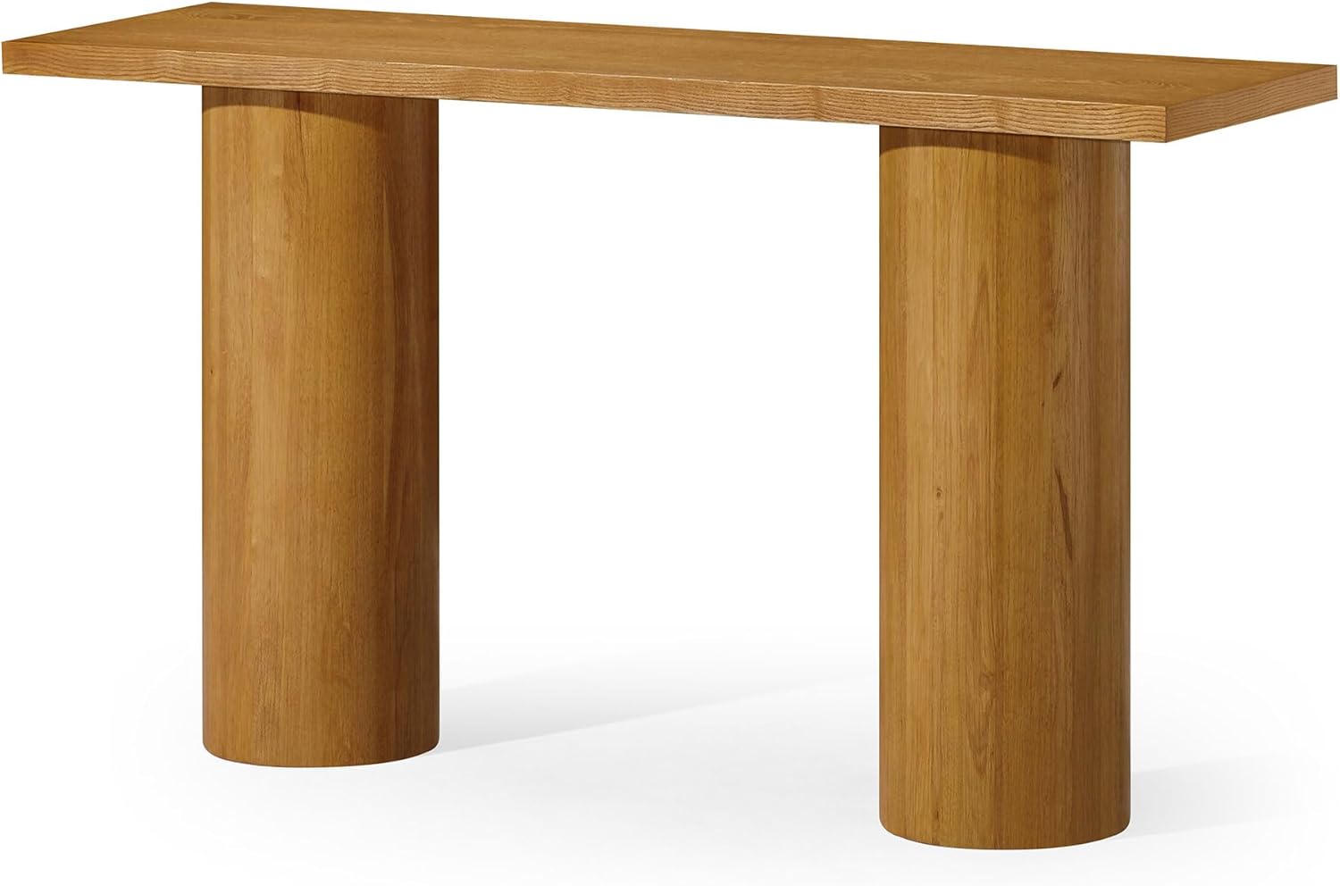thumbnail video image 2 of Maven Lane Lana Contemporary Wooden Console Table in Refined Natural Finish, 2 of 7