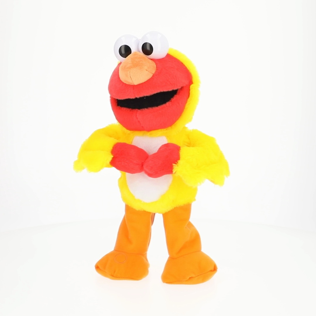 Sesame Street, 13 Inch Interactive Elmo Plush, Chicken Dance Toy