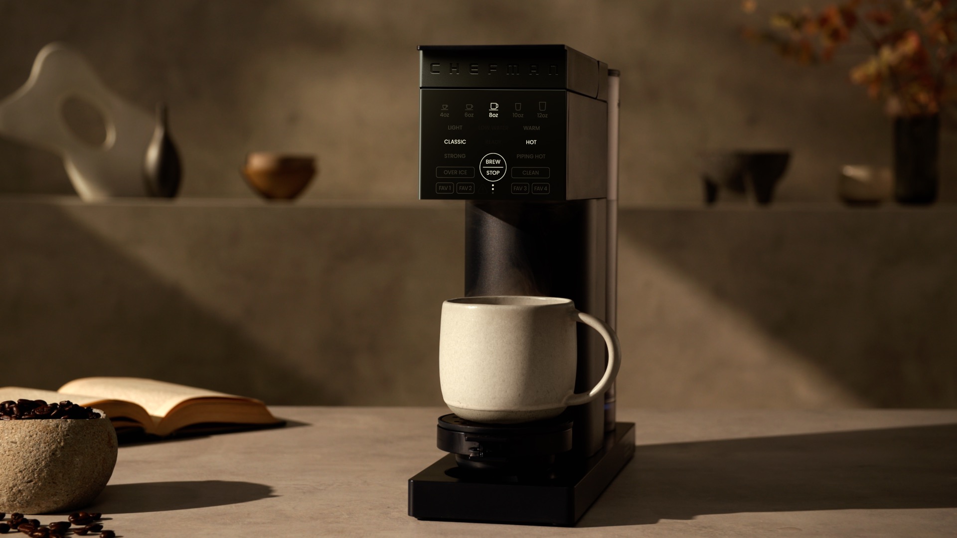 Chfman Caffeinator Single-Serve Coffee Maker with Removable