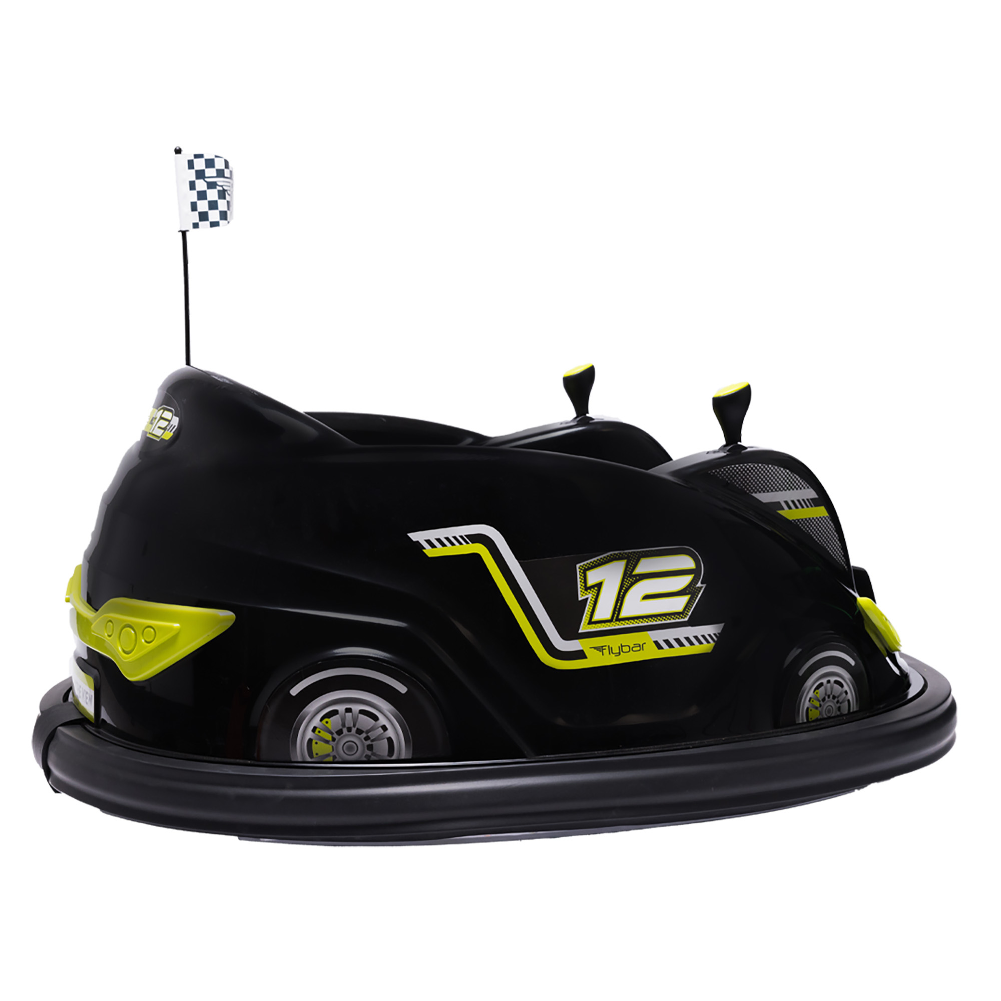 Flybar 12V Bumper Car XL, Battery Powered Ride on for Boys and