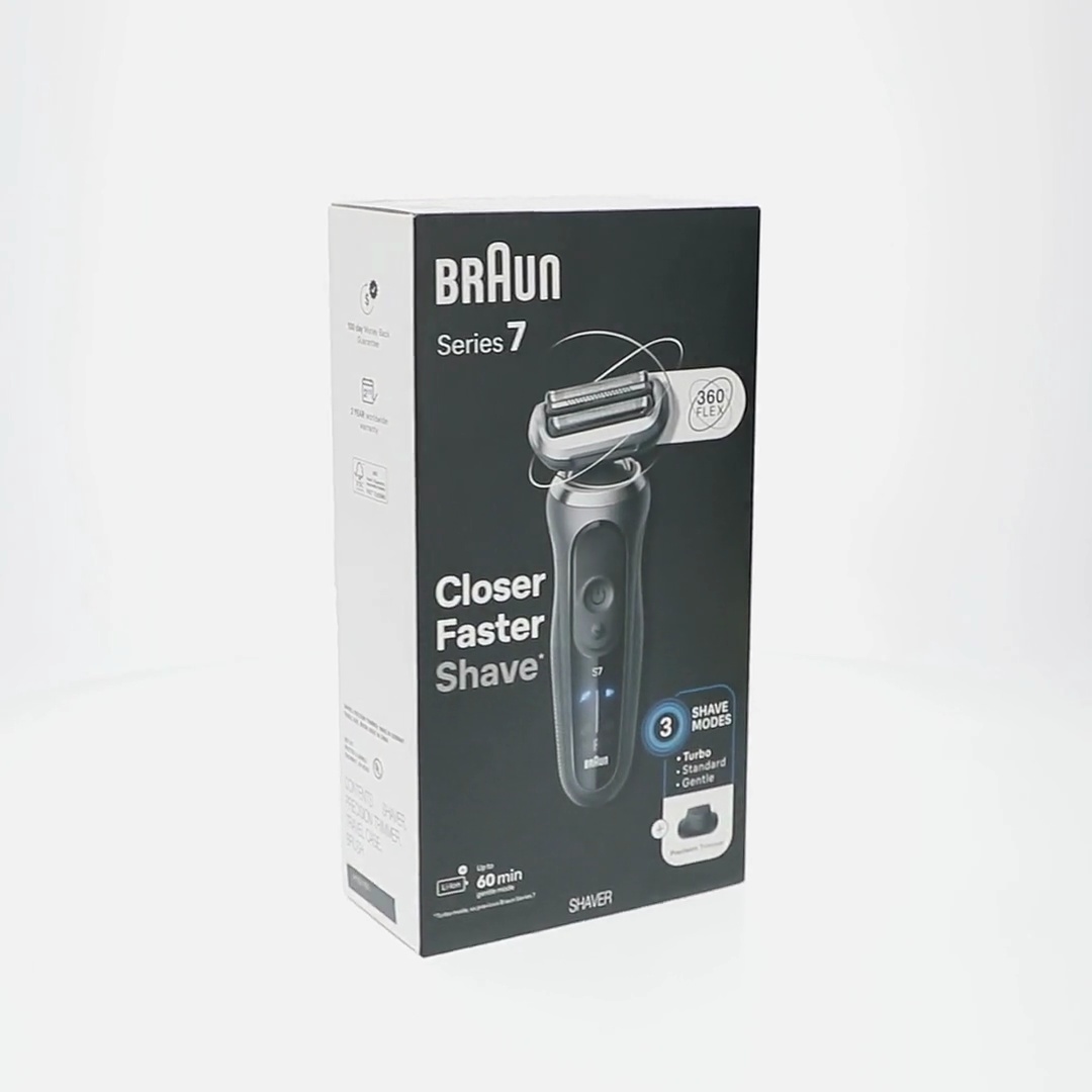 Braun Series 7 7120s Electric Shaver with Precision Trimmer for
