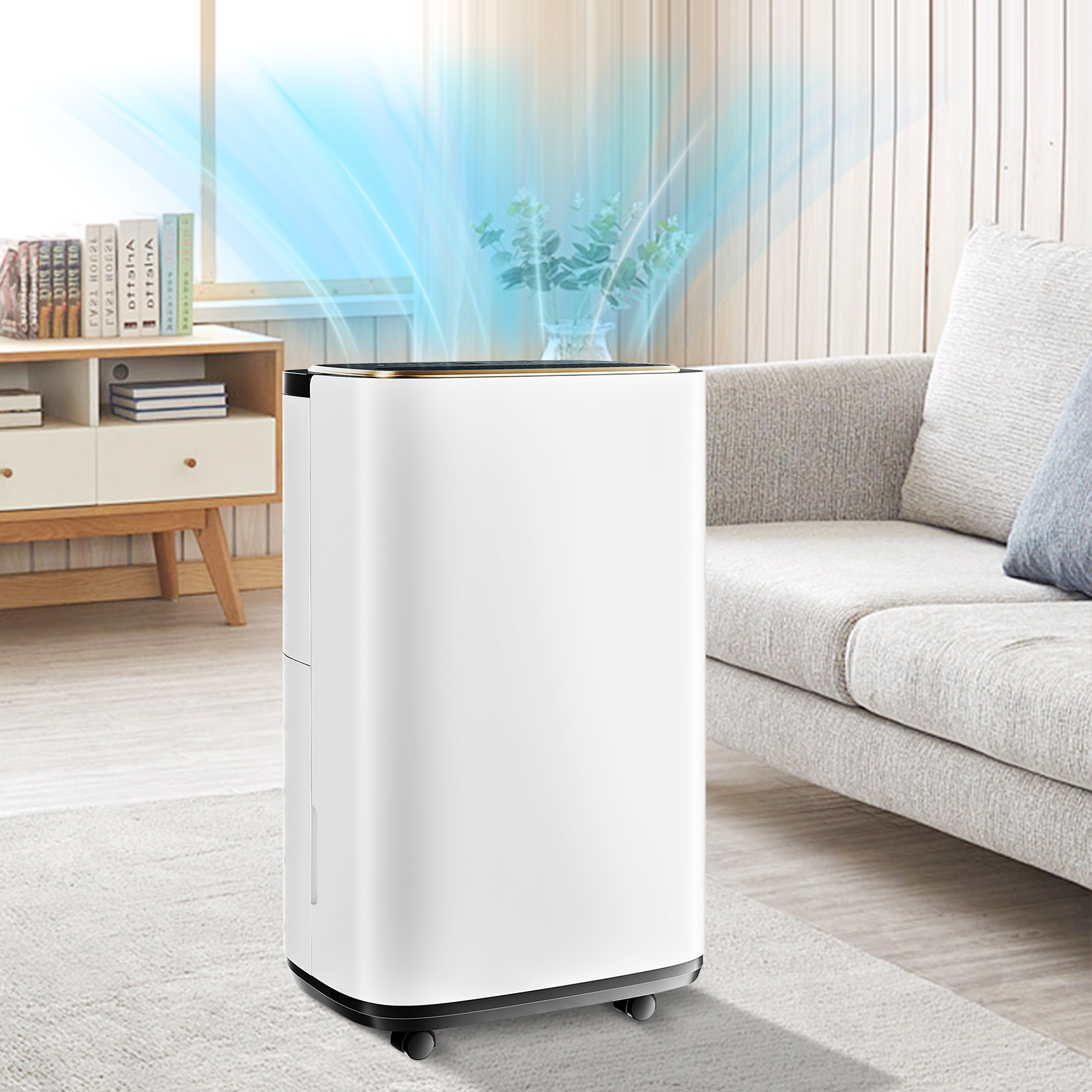CONCETTA Dehumidifier for Home, 0.53 Gallon (2,000 Sq. Ft) Energy