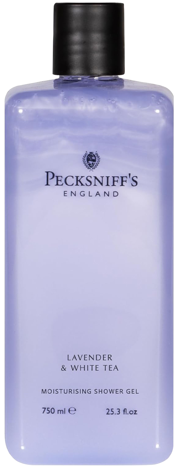 thumbnail video image 2 of Pecksniff's Lavender & White Tea Moisturizing Shower Gel | 750 ml / 25.36 Fl Oz, 2 of 11