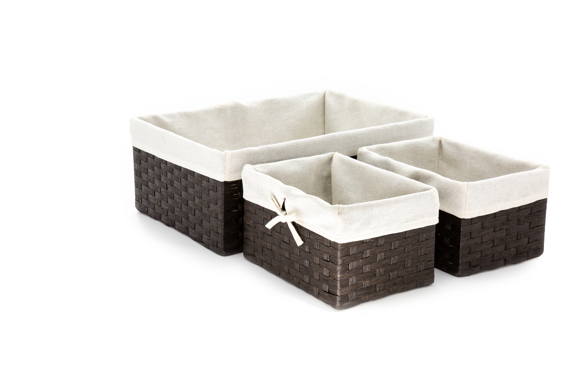 Small Wicker Basket Set – Brown Paper Thrift