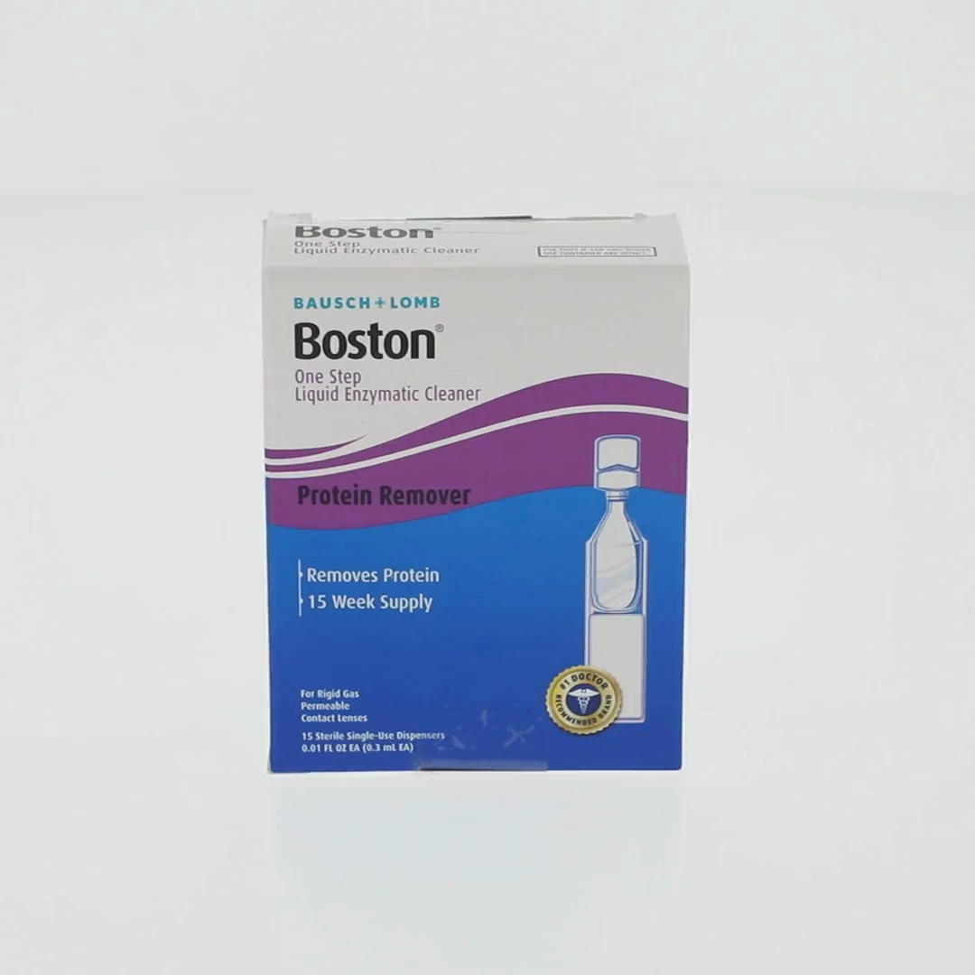 Boston Liquid Enzymatic Cleaner for Rigid Gas Permeable Contact