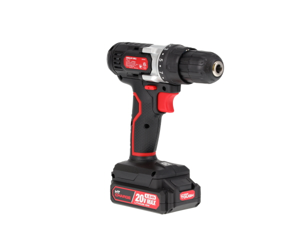 Hyper Tough 20V Max 3 8 inch cordless Drill 1 4 inch cordless