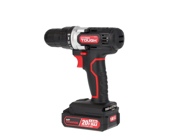 Hyper Tough 20V Cordless 3/8” Drill, 1/4” Impact Driver & Reciprocating Saw  Bundle, (3) 1.5Ah Lithium-Ion Batteries & (3) Chargers 