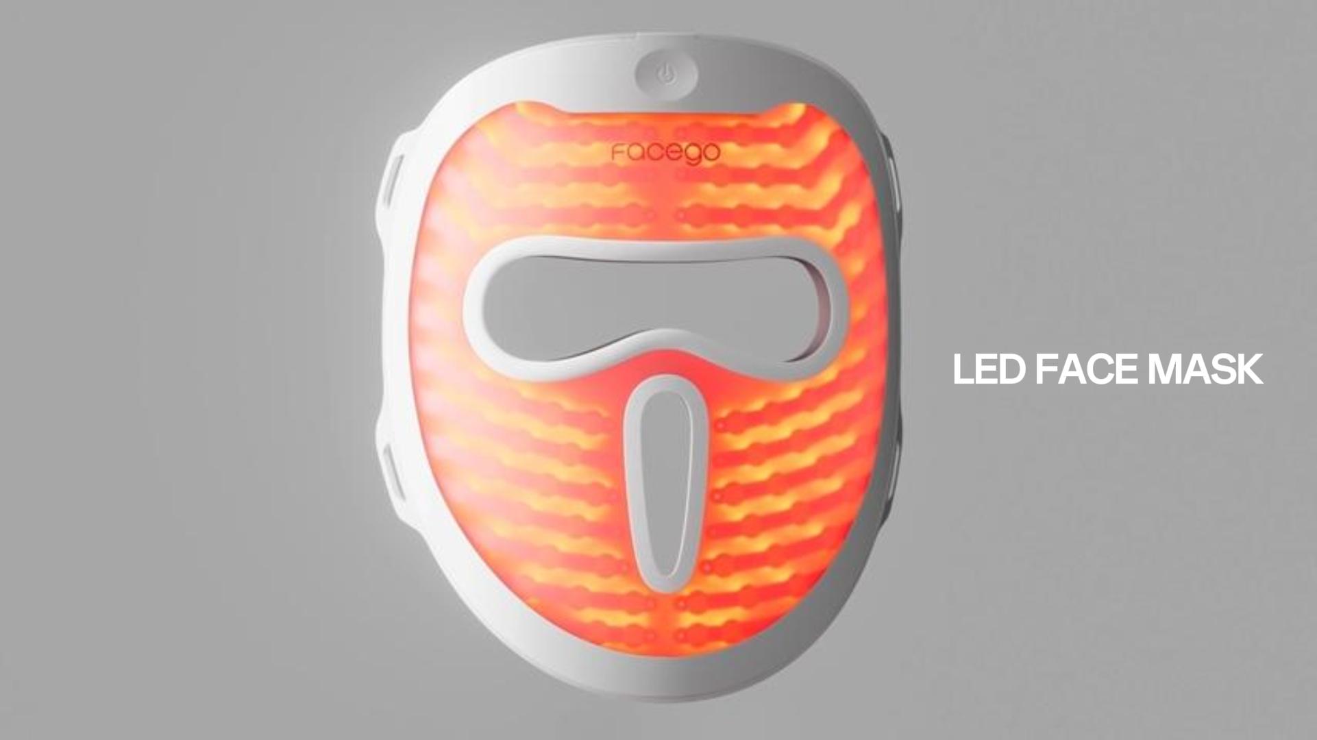 thumbnail video image 2 of RUTAWZ LED Face Mask, 7 Color Red Light Therapy Mask for Sensitive Skin, Cordless LED Light Therapy Face Mask, 2 of 11
