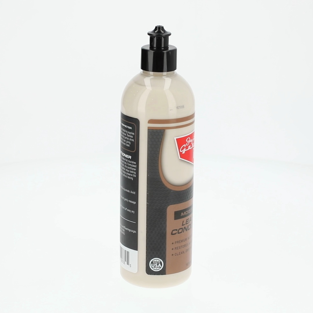 Jay Leno's Garage Leather Conditioner 16 oz Protect Restore Car