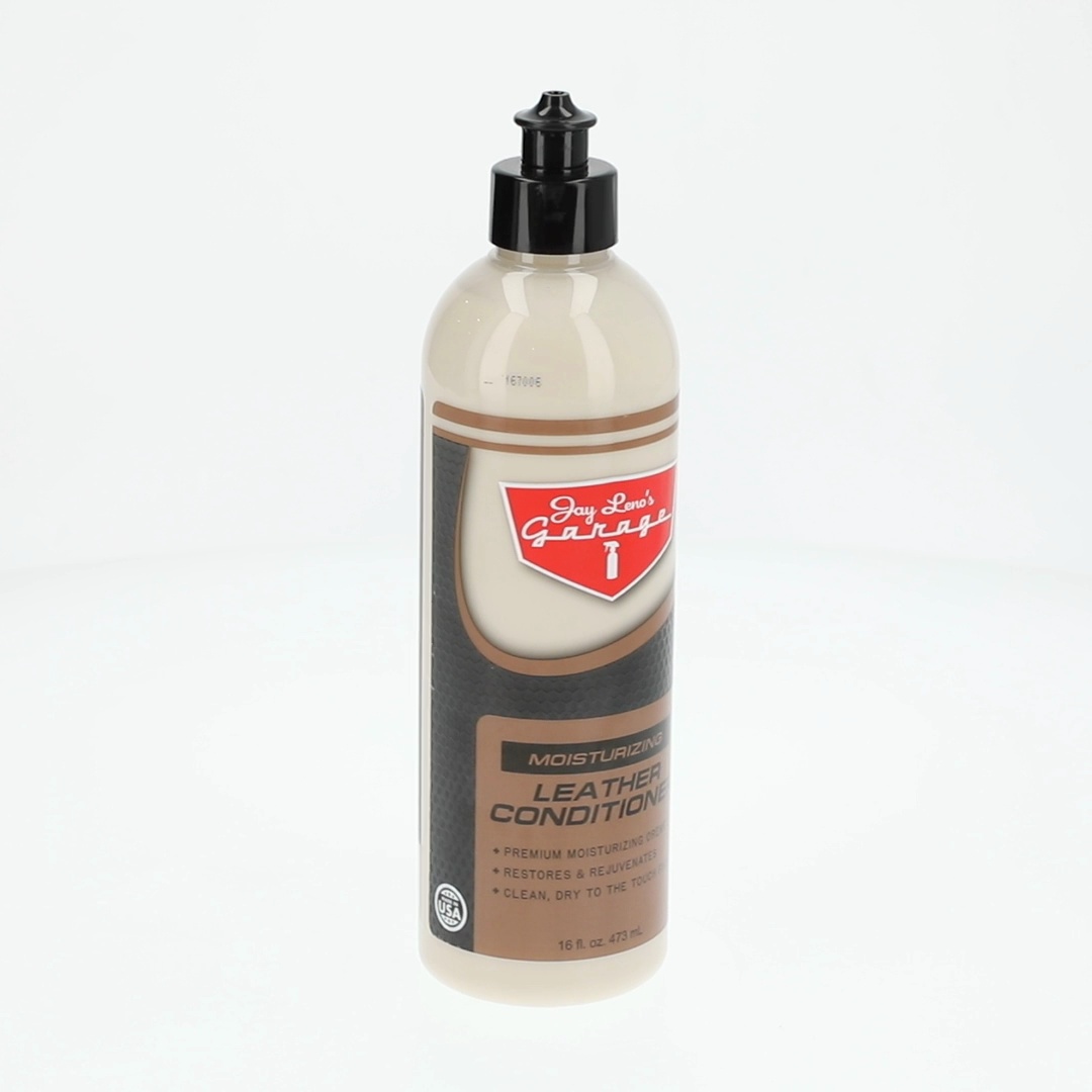 Jay Leno's Garage Leather Conditioner 16 oz Protect Restore Car