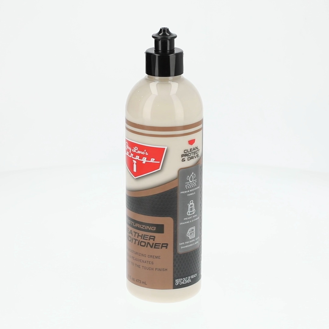 Jay Leno's Garage Leather Conditioner 16 oz Protect Restore Car