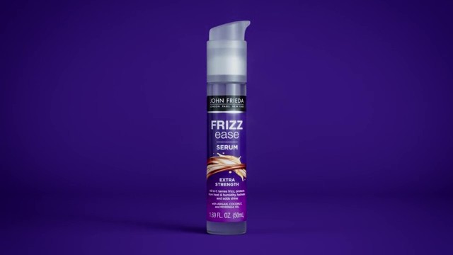 thumbnail video image 2 of John Frieda Frizz Ease Extra Strength Hair Serum, Anti-Humidity Spray with Coconut Oil, 1.69 fl oz, 2 of 11