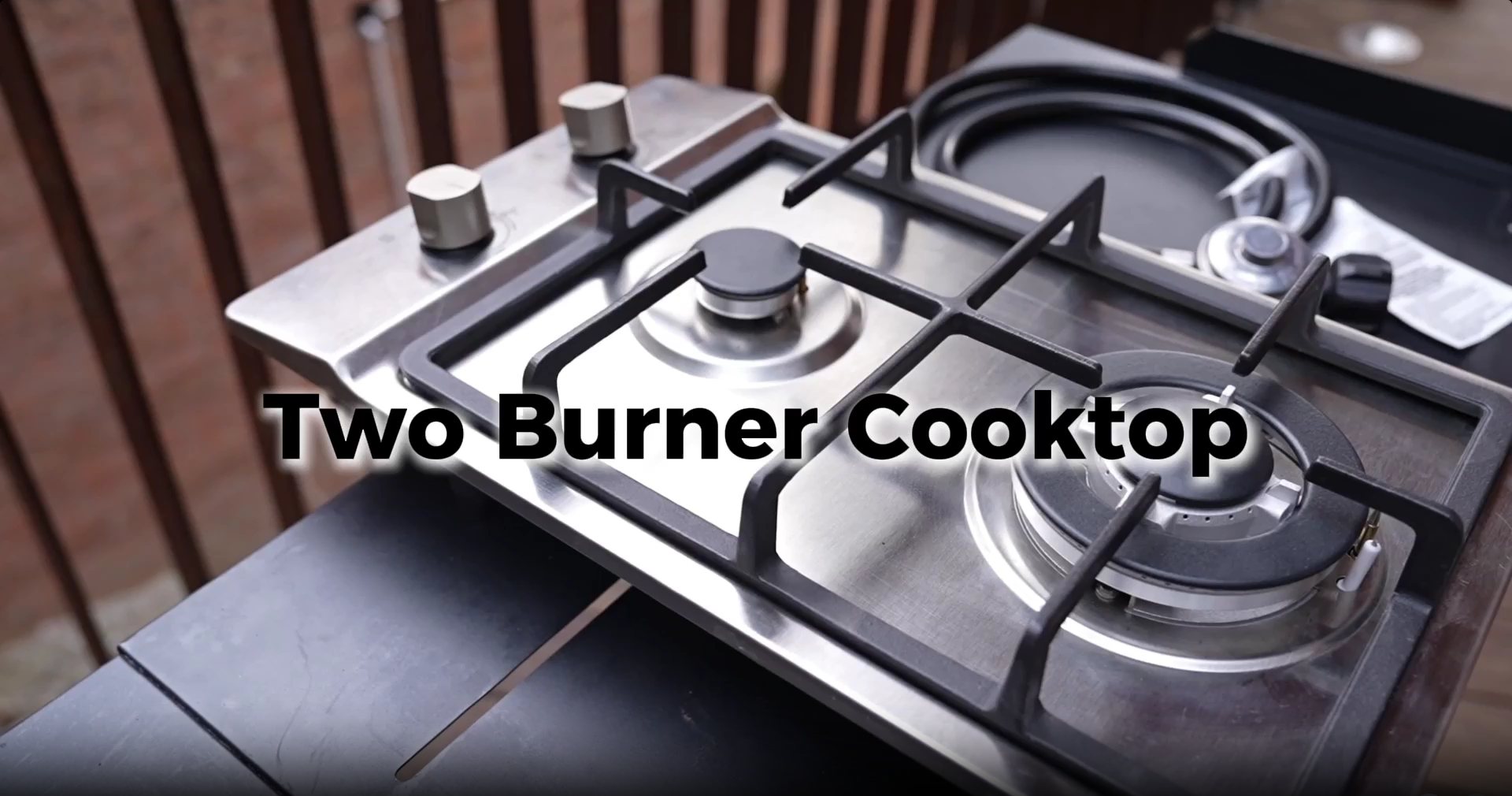 thumbnail video image 2 of SIXDAY 2 Burner Cooktop 12inch, 19,000 BTU Portable Tempered Glass Propane Gas Stove with Auto Ignition, CSA Regulator & Hose, 2 of 8