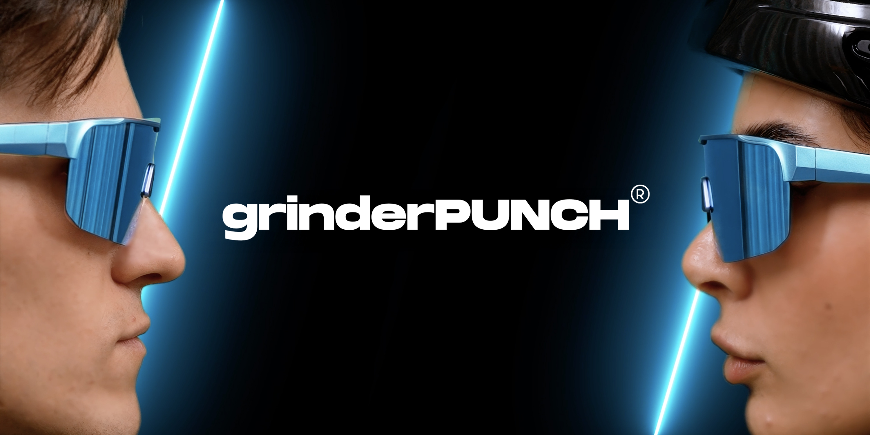 thumbnail video image 2 of Grinderpunch Running and Baseball Sport Sunglasses for Men and Women, UV400 Protection - Blue, 2 of 7