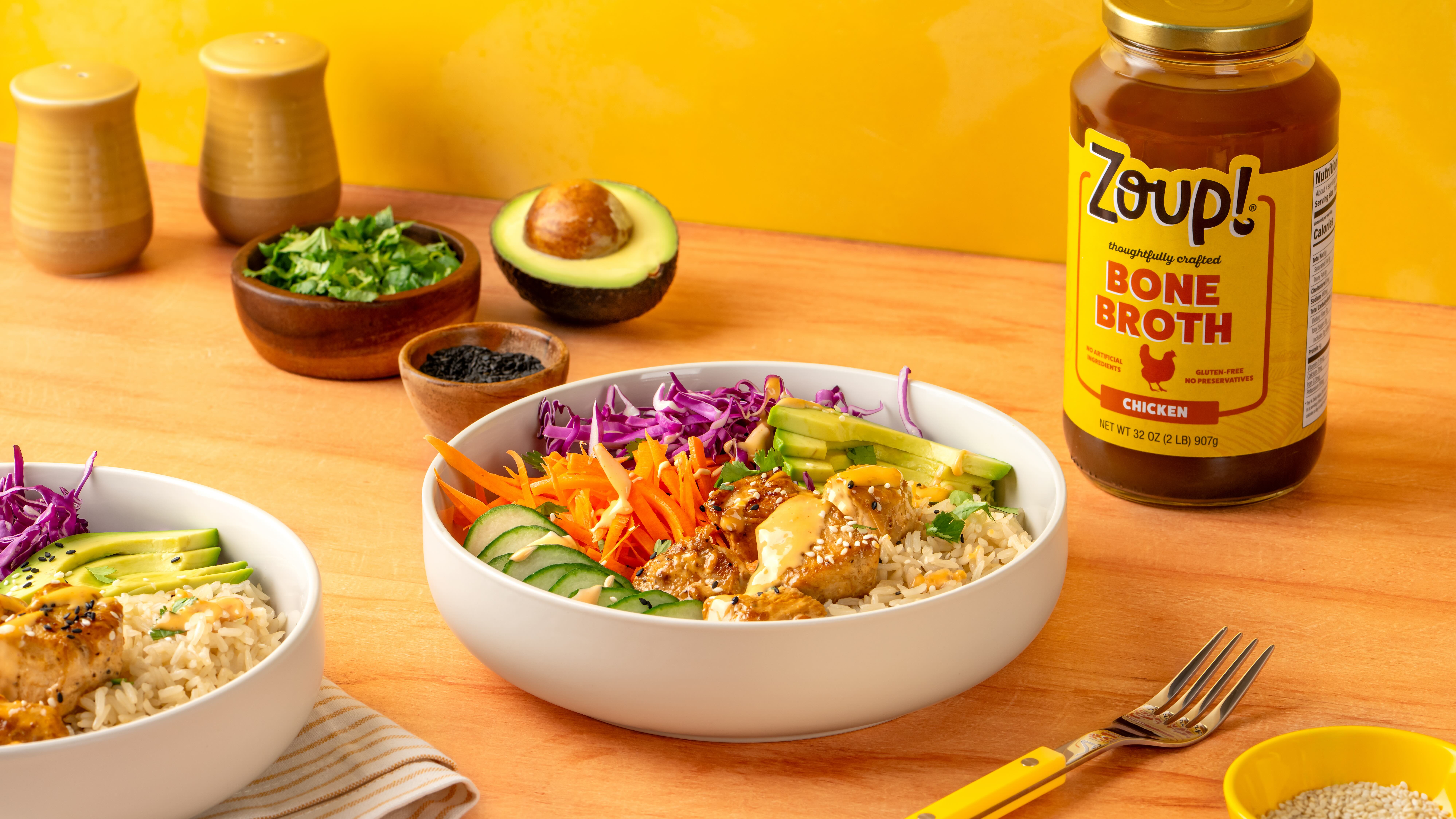 3 pack) Zoup! Good, Really Good Chicken Bone Broth, Shelf-Stable