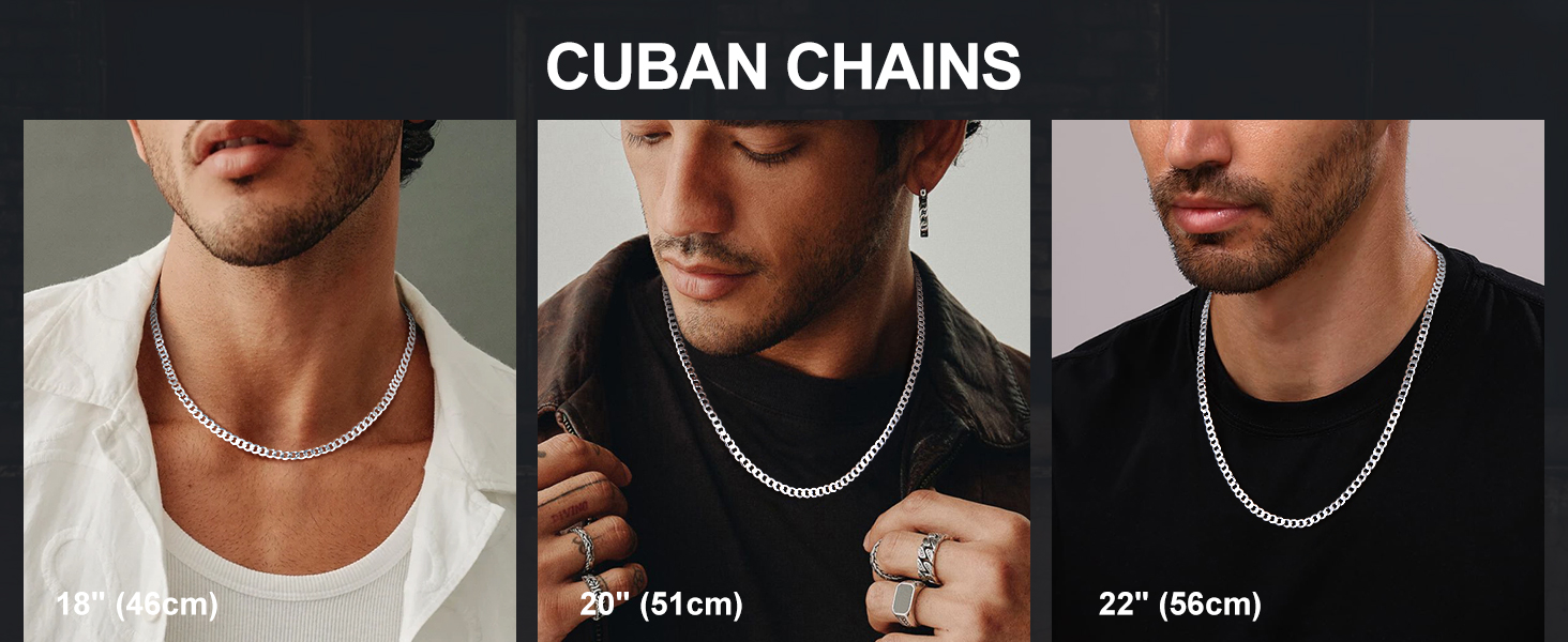 thumbnail video image 2 of Suplight 3mm Flat Curb Cuban Link Solid 925 Sterling Silver Chain Necklace, Hip Hop Jewelry for Men Women, 2 of 10