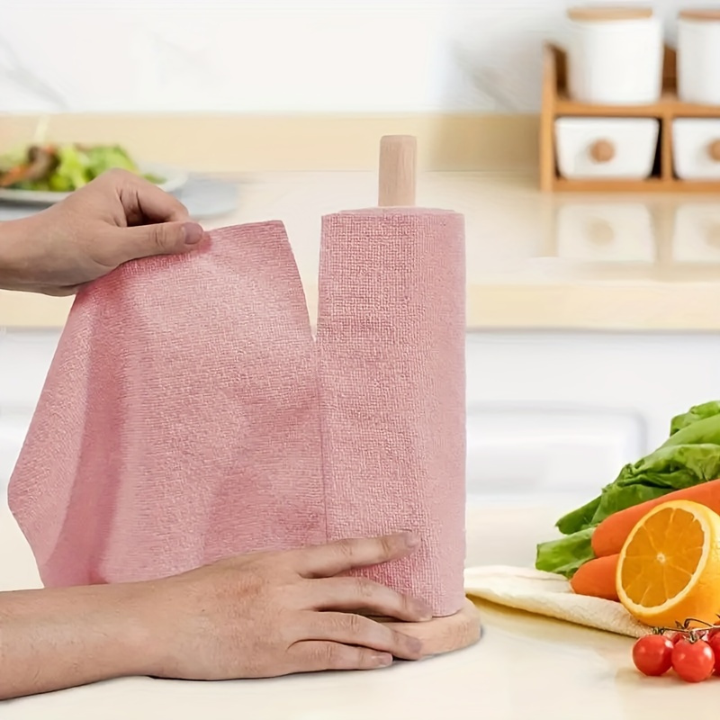thumbnail video image 2 of Disposable Microfiber Cleaning Cloths - Hand-Tearable for Kitchen Dishes, Household Wiping & Towel Replacement(20/30pcs), 2 of 8