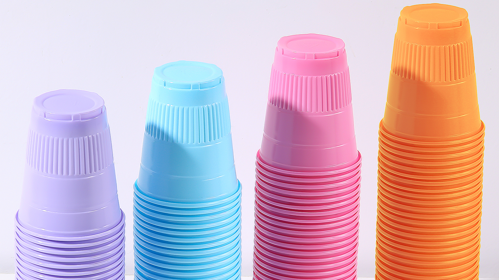 thumbnail video image 2 of JMU Disposble Plastic Drinking Cup Party Plastic Cups Blue 50Pcs/Bag, 2 of 7