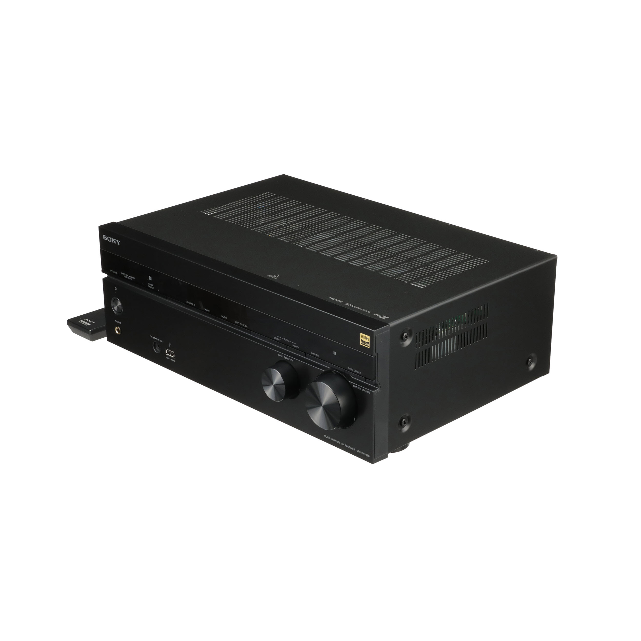 Black Sony STRDN1080 7.2 Channel Dolby Atmos Wi-Fi Network AV Audio Component Receiver 
