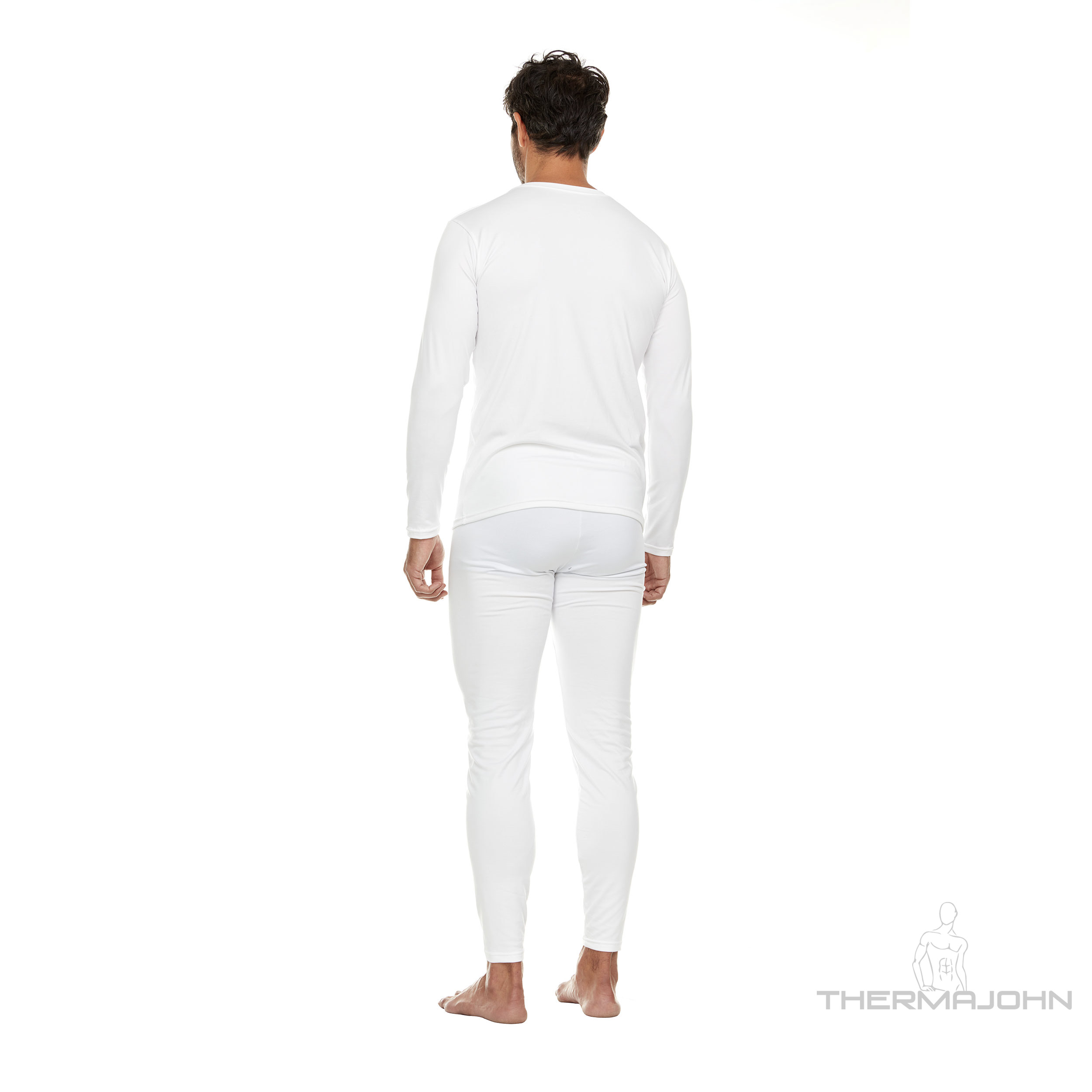 Thermajohn Long Johns Thermal Underwear for Men Crewneck Set (XS-4XL)