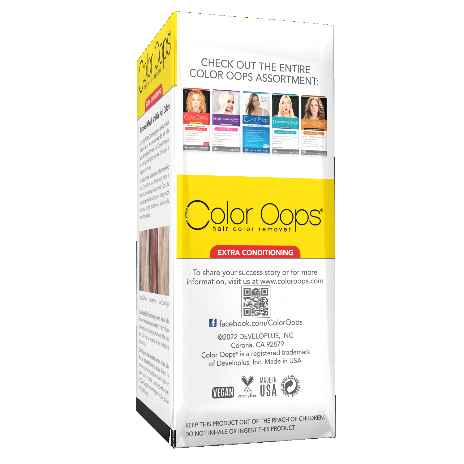 Color Oops Extra Conditioning Hair Color Remover - FREE GIFT – ColorOops