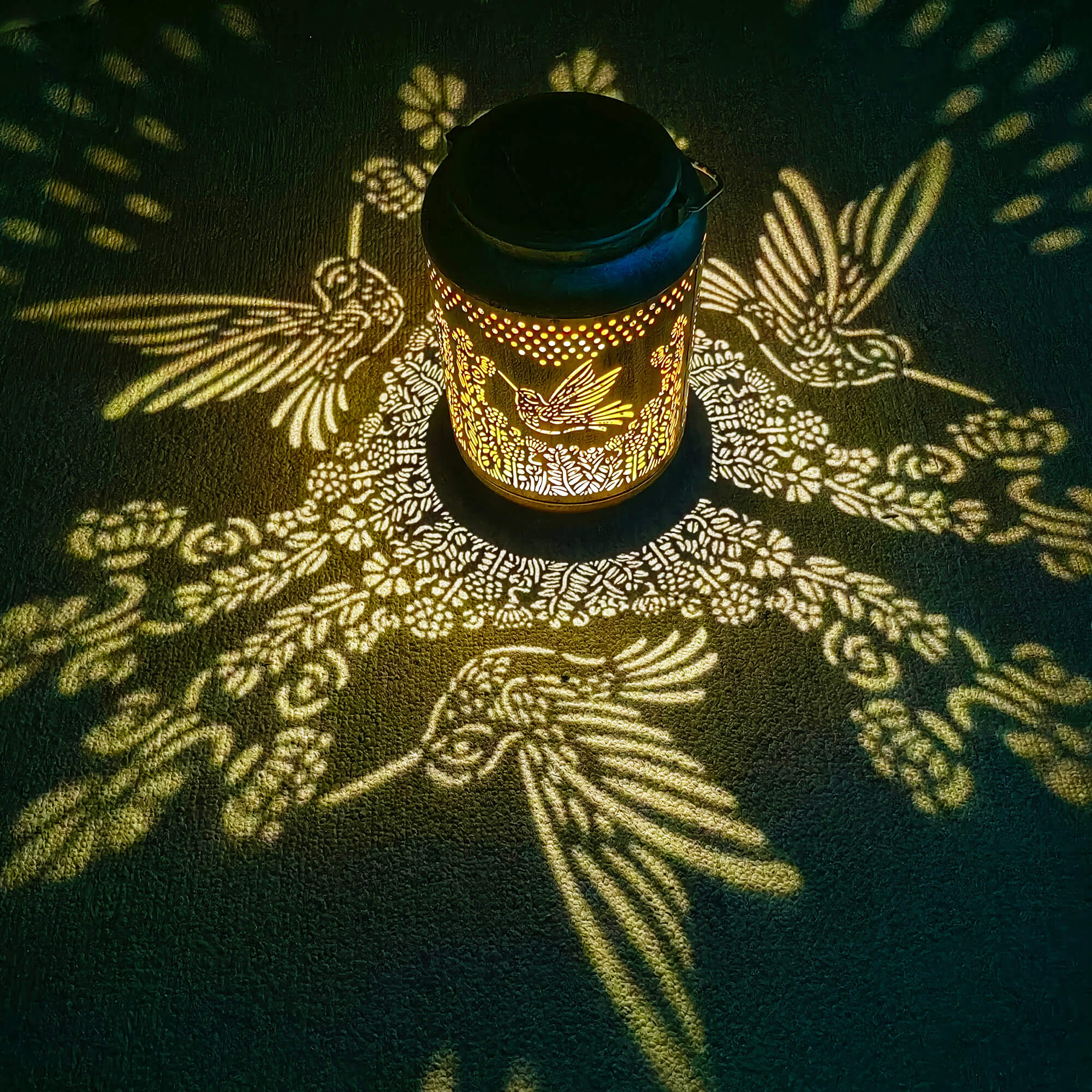 thumbnail video image 2 of CHARKEE Hanging Solar Lanterns Outdoor Waterproof,Hummingbird LED Solar Powered Garden Lights for Yard Lawn Pathway Landscape Porch Walkway Decoration, 2 of 8