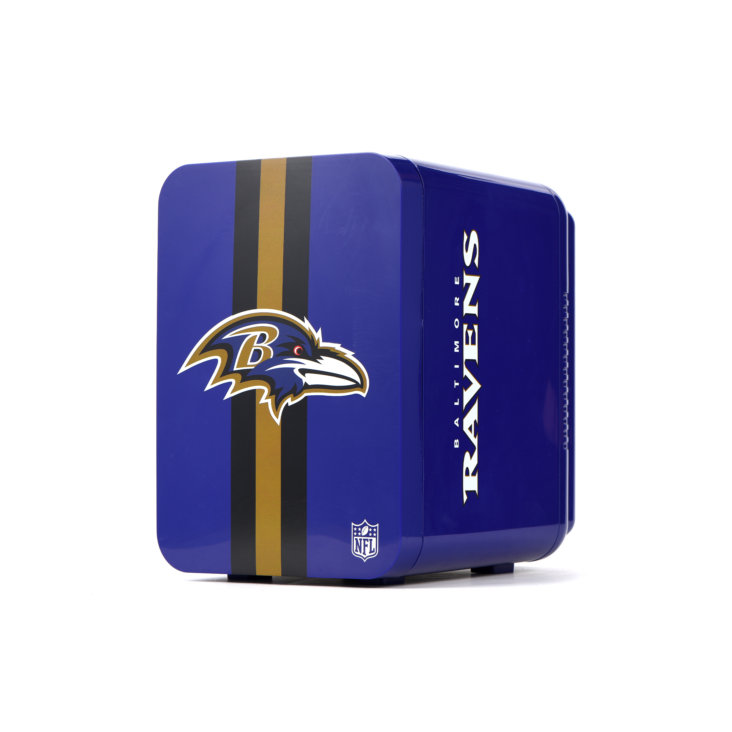 NFL Baltimore Ravens Mini Fridge, Purple, 4L, 6 Cans - Walmart.com