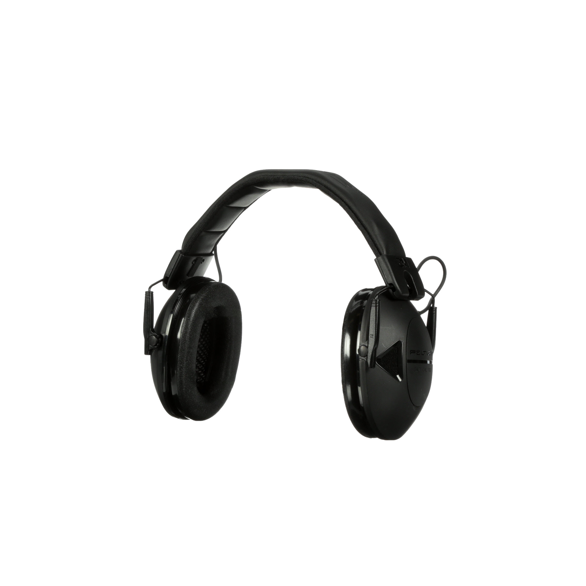 Peltor Sport Tactical 100 Electronic Hearing Protector Earmuff, NRR 22 dB,  Black
