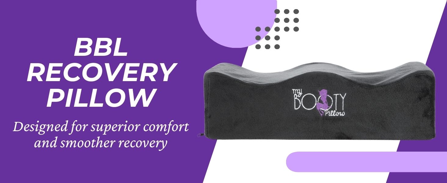 thumbnail video image 2 of BBL Pillow For Butt Post Surgery, Patented BBL Pillow After Surgery with Drawstring Bag and Female Urinal, BBL Post Surgery Supplies BBL Butt Lift Pillow, 2 of 13