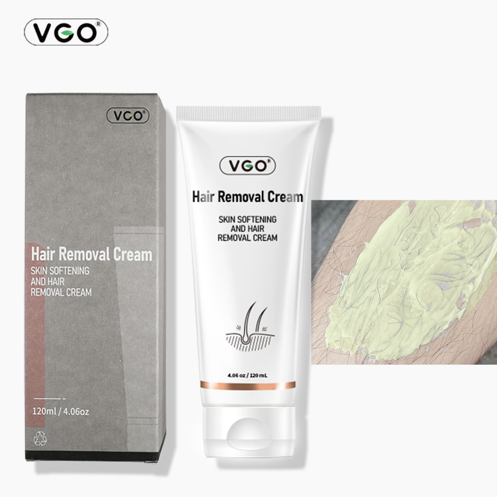 thumbnail video image 2 of For Adults! VGO Gentle Hair Removal Cream, 120ml, with 4 Imported Ingredients for High - efficiency and Precise Hair Removal, 2 of 8