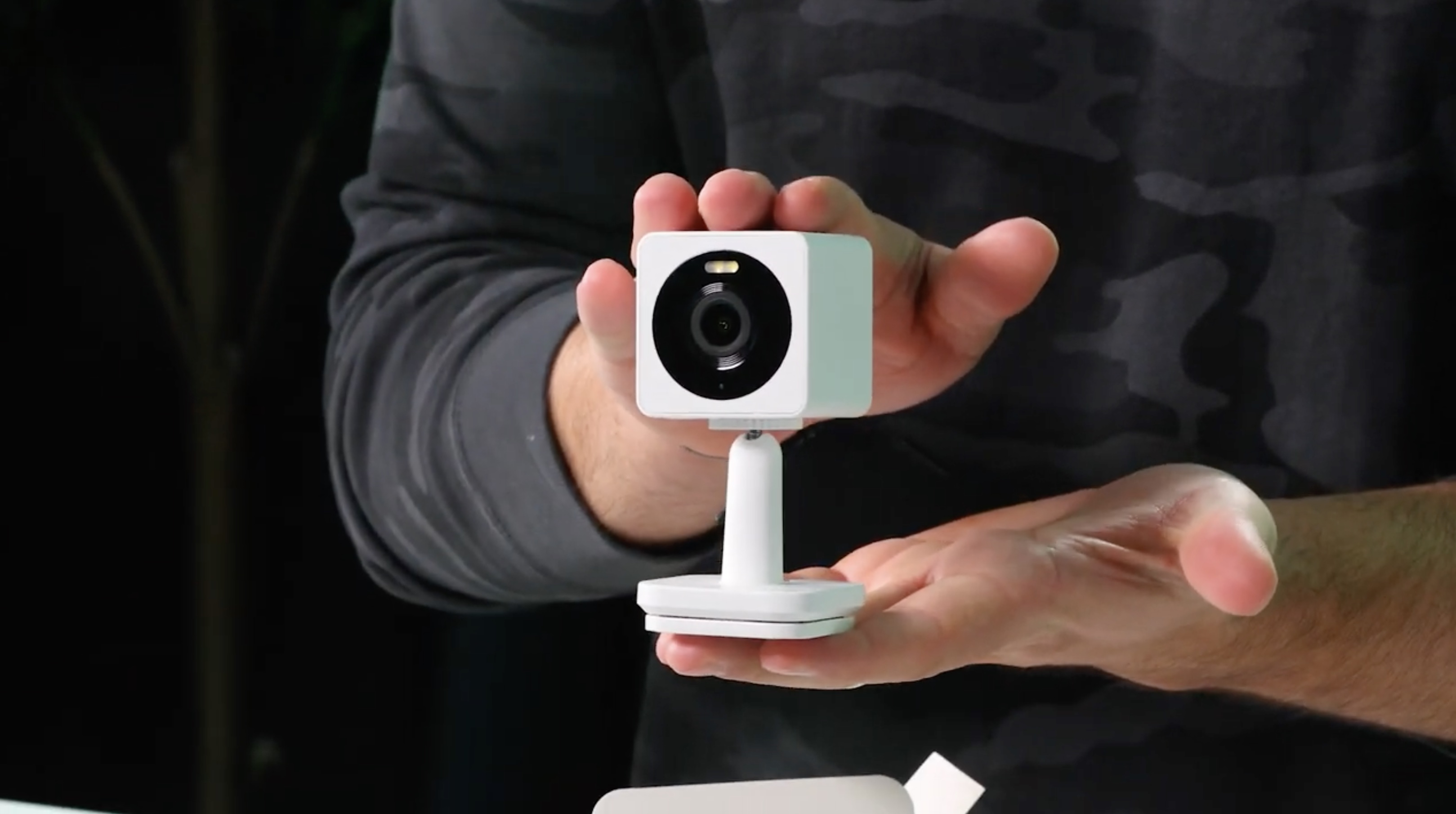 thumbnail video image 2 of Wyze Cam OG 1080p Indoor and Outdoor Smart Security Camera with Color Night Vision and Spotlight, 2 of 11