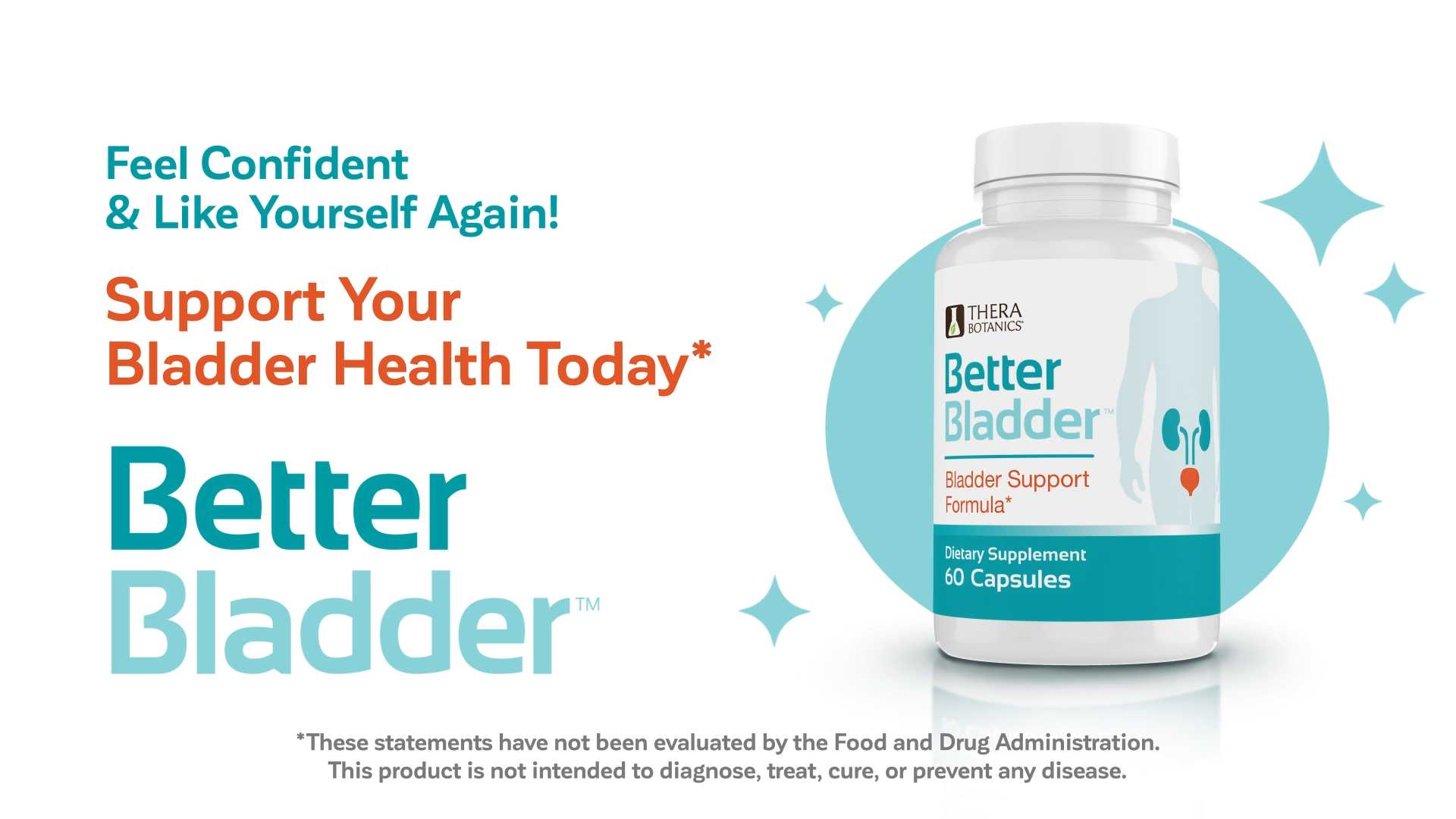 thumbnail video image 2 of Better Bladder Dietary Supplement to Help Reduce Urinary Issues, 60 Count, 2 of 3